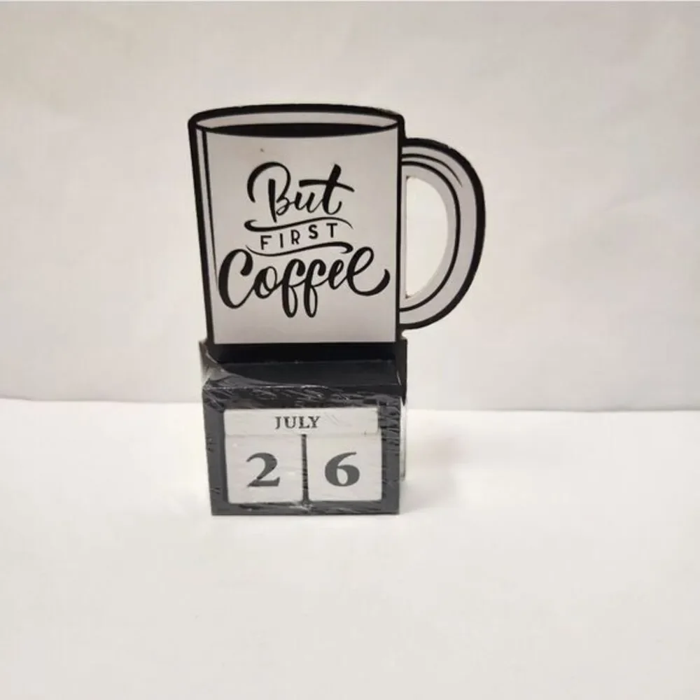 Coffee Lovers Bundle Block‎ Calendar Oven Mitts Coffee Cup Dish Towel